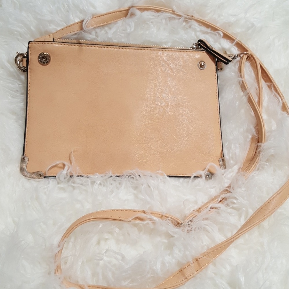 Street Level peachy crossbody
